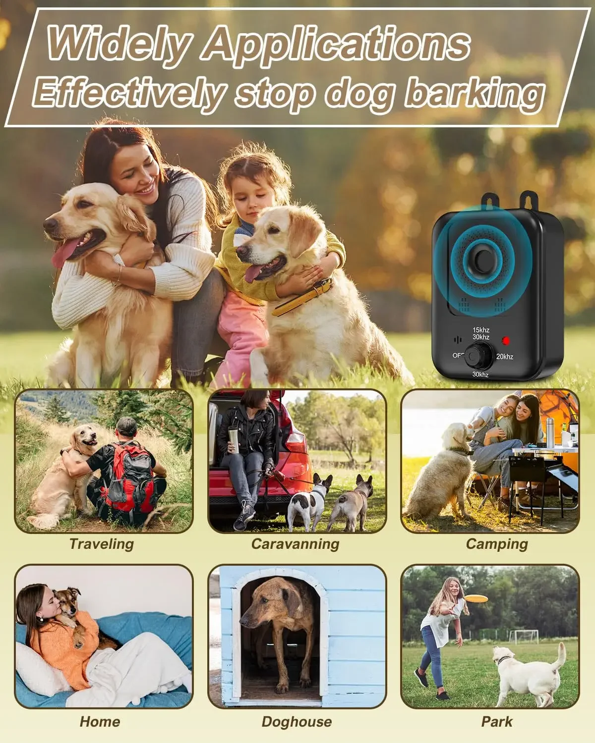 Barking Control Rechargeable Ultrasonic