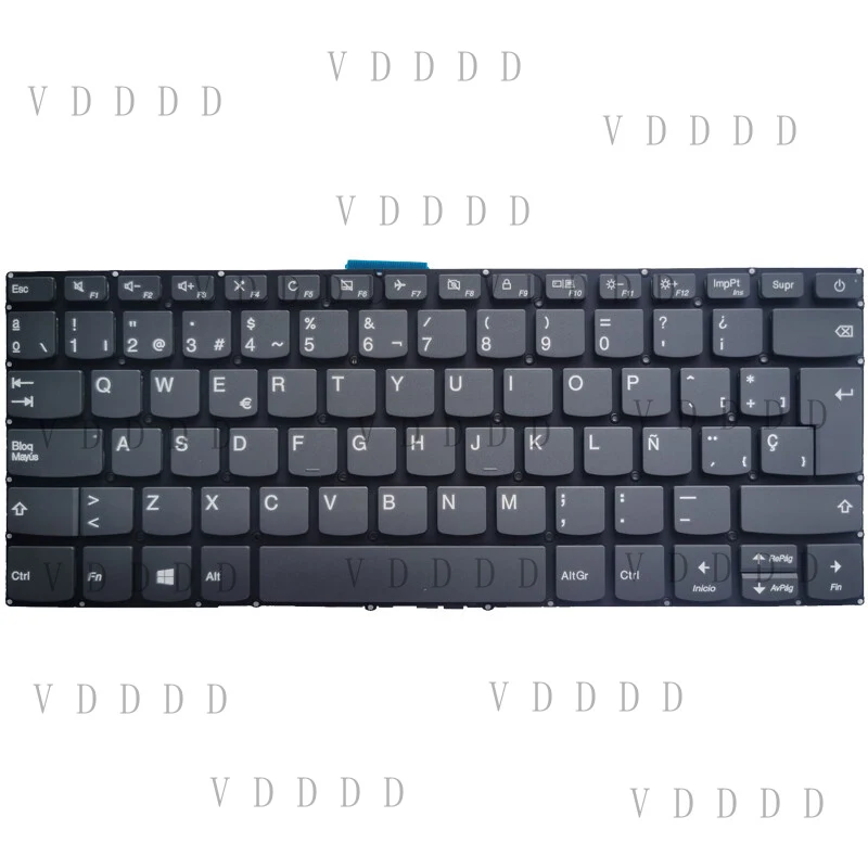 L... Latin-Spanish keyboard for Lenovo IdeaPad V14-ADA ARE V14-IGL V14-IIL V14-IKB IWL