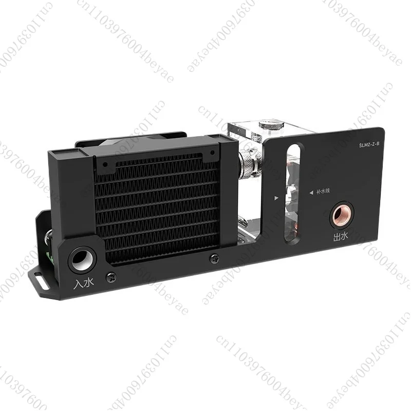 Mini lightweight 3D printed mobile phone and tablet liquid cooling module SLMZ-Z-B single fan