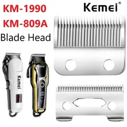 Kemei Professional Hair Clippers cutting machine Blade For KM-1990 KM-809A hair clipper accessories Replacement Blade Head