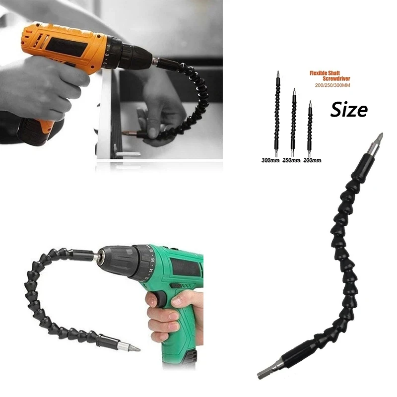 Universal Soft Shaft Shaft Batch Head Electric Drill Electric Screw Flexible Shaft Hex Screwdriver Extend Rod Impact Tools