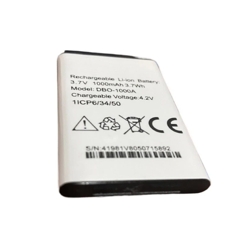 جديد جودة عالية DBO-1000A بطارية الهاتف المحمول 3.7 فولت 1000 مللي أمبير 3.7Wh ل DORO 1372 2404 1370 بطارية ليثيوم قابلة للشحن #3