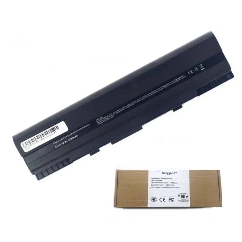 Banggood 4400 мАч A31-UL20 A32-UL20 90-NX62B2000Y Аккумулятор для ноутбука Asus Eee PC 1201 1201HA 1201N 1201NL 1201T UL20 UL20A UL20G