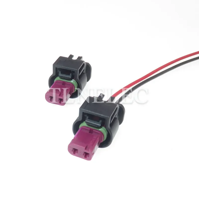 2 Pin Way Car Modification Connector With Wires Auto Wire Harness Sockets Accessories 805-120-534 2236897-1 4-2236896-1