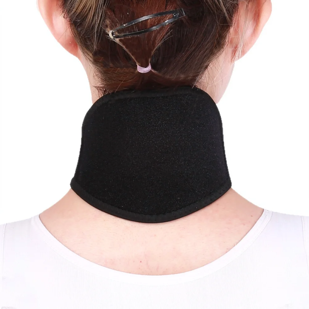 Magnetic Neck Support Wrap Self Heating Thermal Protector Cervical Brace Adjustable Breathable Health Care Body Accessory