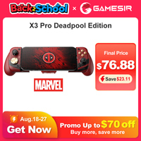 Deadpool Gamesir X3 Pro Gamepad Limited Marvel Edition Mobile Gaming Controller Android Phone Type C Hall Effect Joysticks
