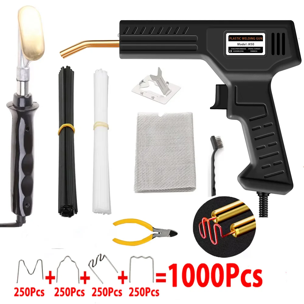 

Сварочный пистолет для пластика, сварочный аппарат с паяльником для ремонта скоб из ПВХ/пластика, инструменты для ремонта автомобильного бампера