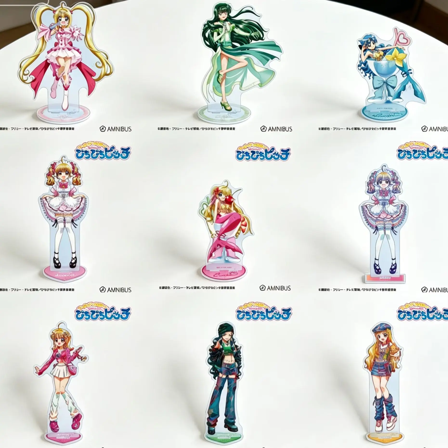 Anime Mermaid Melody Pichi Pichi Pitch Lucia Nanami Acrylic Stand Model Plate Keychains Desk Decorations Fans Gifts