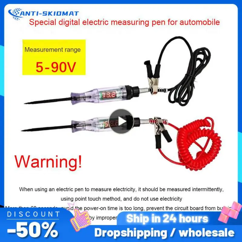 

Measuring Pen Convenient Easy To Use Accurate Detection Safety And Worry Strong And Durable Car Fault Repair Tool Electrometer