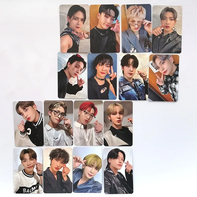 ATEEZ THE WORLD EP.2: OUTLAW Same Postcard  Small Card Surrounding