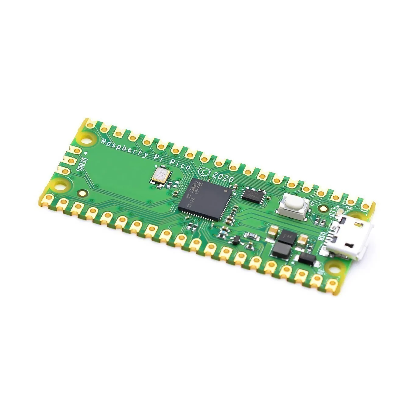 Officiële Raspberry Pi Pico Board Rp2040 Dual-Core 264Kb Arm Low-Power Microcomputers Krachtige Cortex-M0 + Processor