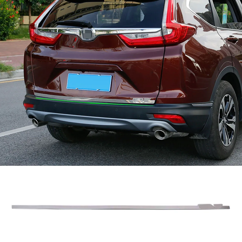 

Chrome Rear Tail Gate Molding Trim for Honda CRV CR-V 2017 2018 2019 2020 Back Trunk Tailgate Trims Car Exterior Accessories