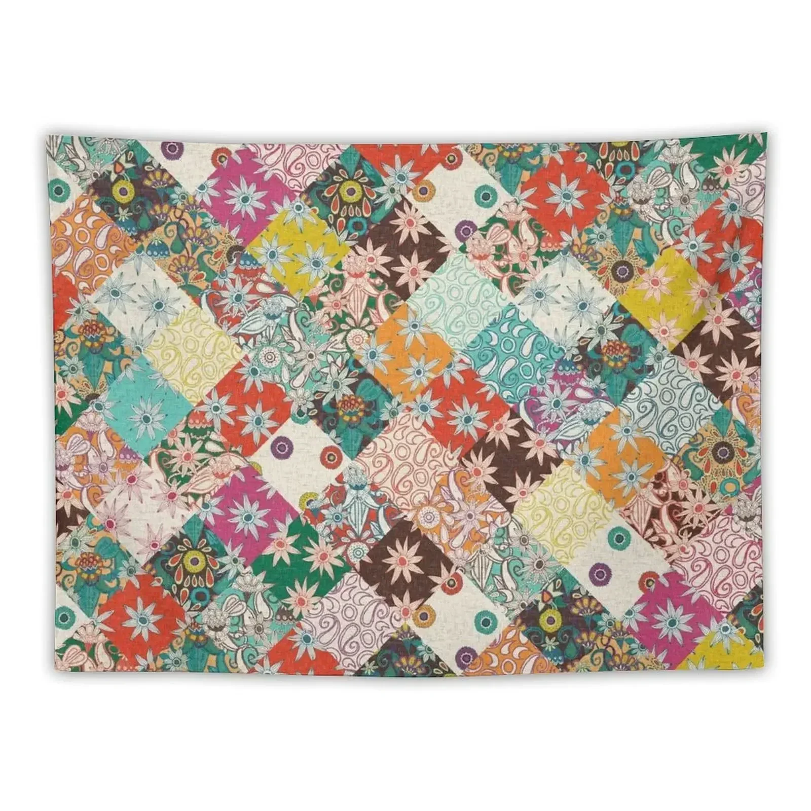 

sarilmak patchwork Tapestry Wall Decor Hanging Wall Hangings Decoration Tapestry