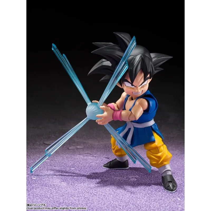 Bandai S.H.Figuarts genuino Dragon Ball GT figura de Anime Son Goku juguetes de acción para niños regalo de Navidad adornos de modelos coleccionables