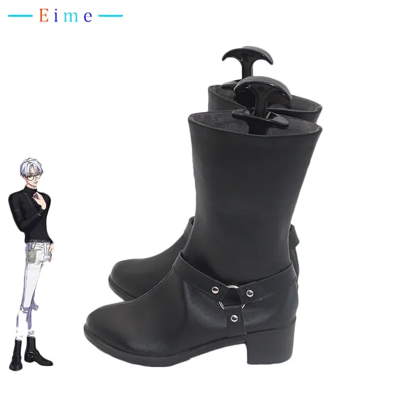 

KUSANAGI RIKAI Cosplay Shoes Game Charisma Cosplay Prop Halloween Carnival Boots Accessories Custom Made