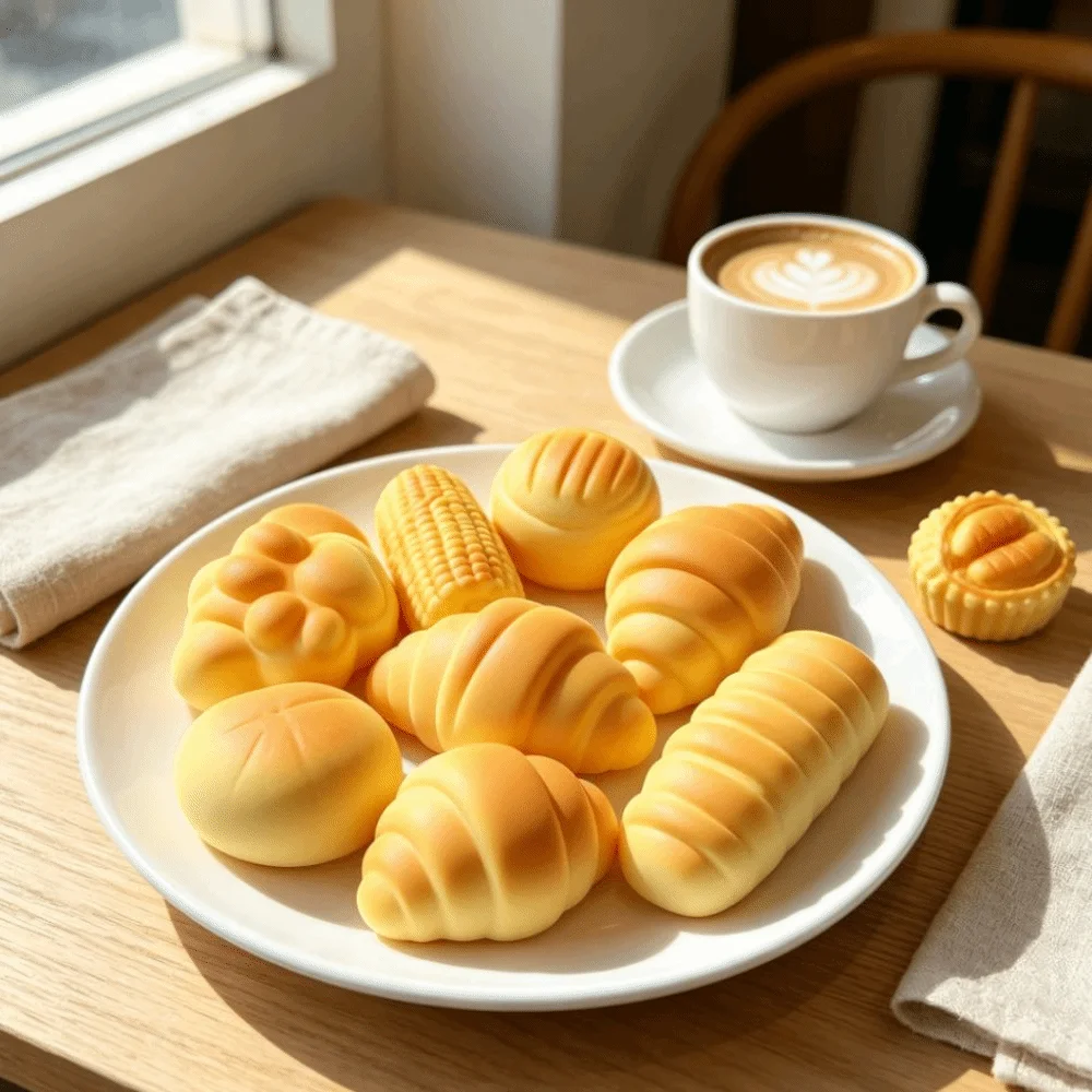 Fun Slow Rebound Simulated Bread Squeezing Soft Fake Bread Random Style Sensory Fidget Photography Props