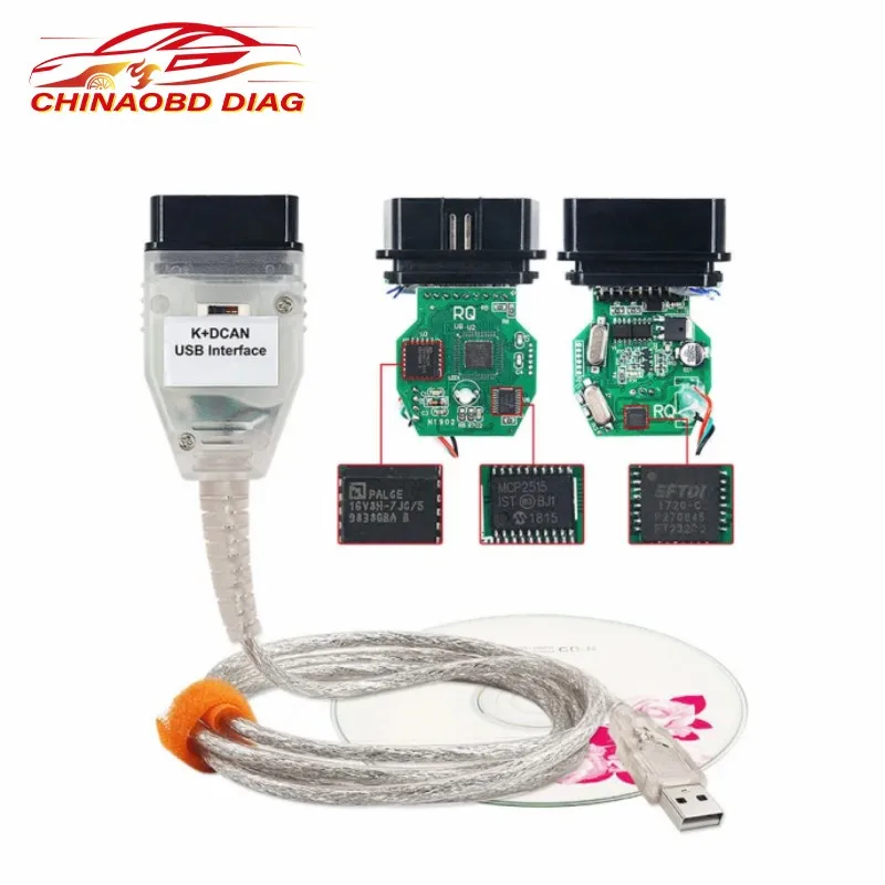 Обновленный диагностический инструмент для BMW INPA Switch с чипом FTDI FT232RL