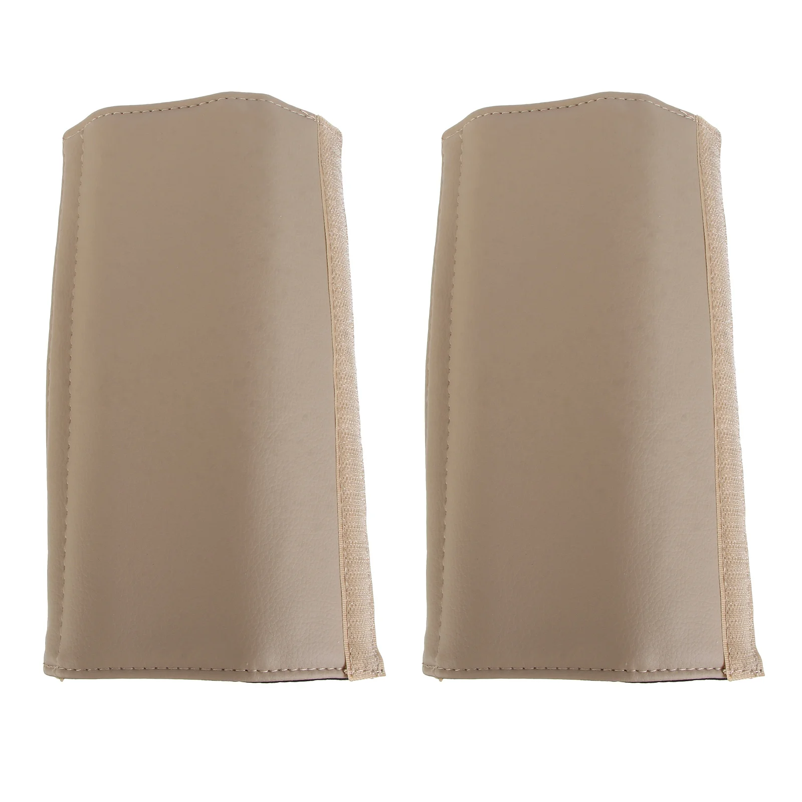 2 PCS Car Shoulder Cover Cushions Aldult Beige Safety Protectors