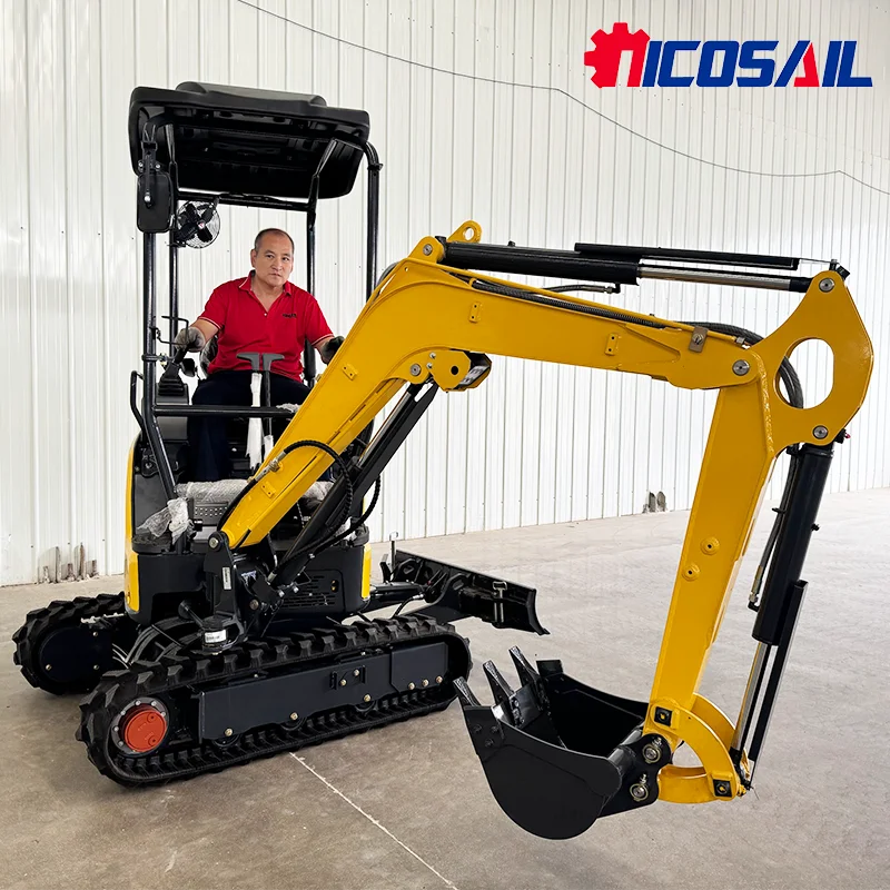 

Free Shipping Mini Excavator 1.8 Ton 2 Ton Machine Crawler Digger Mini Excavadora EPA Enging Compact Excavator for Sale
