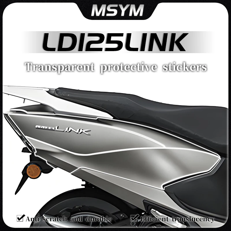 

For Honda LD125LINK LD 125 LINK ld 125link 2024 Invisible car cover body transparent protective film waterproof film accessories