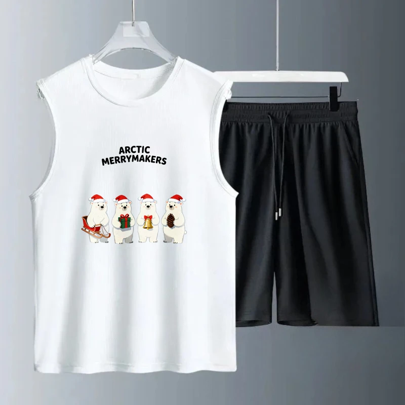 

Мужские комплекты майки с коротким рукавом + шорты, летний комплект мужской толстовки, комплект мужской одежды, модные мужские часы, дышащий полиэстер