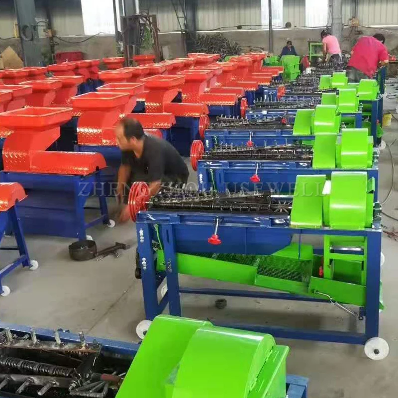 Multifunctional Automatic Corn Maize Thresher Machine Diesel Corn Sheller Machine Maize Sheller Maize Thresher And Sheller