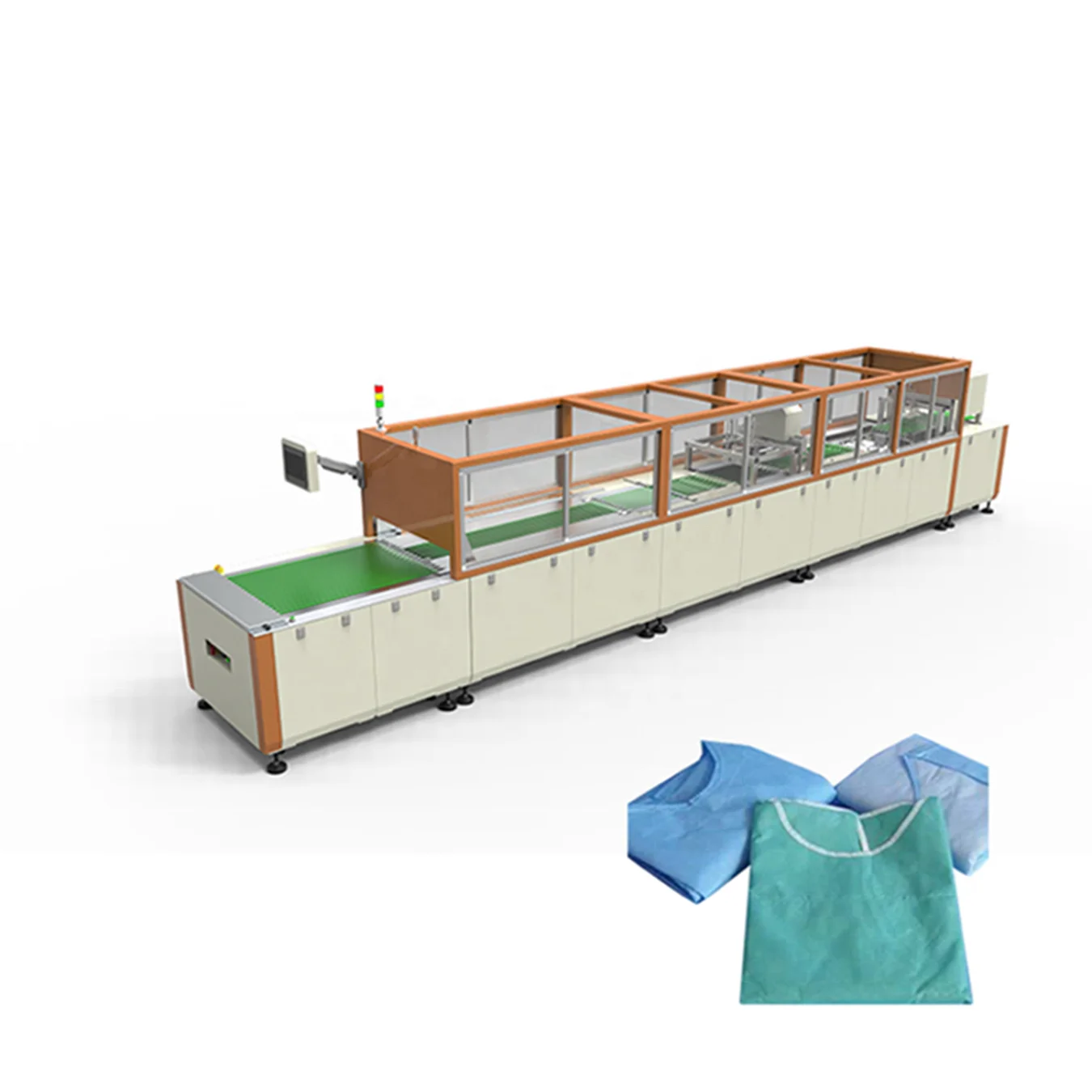 Kommerzielle Wäscheausrüstung T-Shirt-Faltmaschine