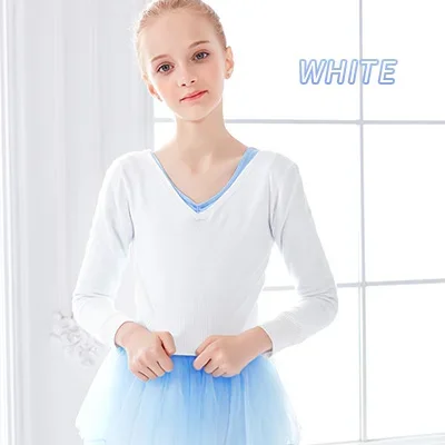 Autumn Winter Wrap Ballet Sweater Cardigans for Girls Kids Soft Knitted Dance Leotards V-neck Warm Ballet Coats