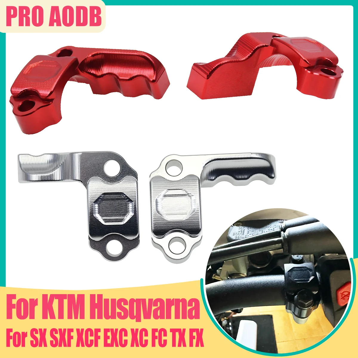 

For KTMSX SXF XCW XC XCF EXC EXCF CNC MotocrossHigh Quality Master Cylinder Protector Cover 250 300 350 400 450 500 2014-2024