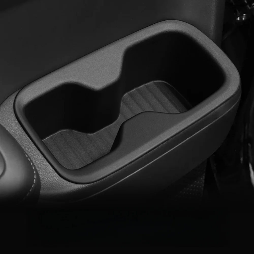 

Rear Row Door Cup Holder Organizer Compatible with 2024 2025 Hyundai Santa Fe 6/7 Seat Accessories Water Cup Holder Organizer