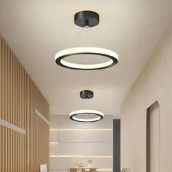 모던 북유럽 복고풍 AC90-260V 디자인 led 천장 샹들리에 조명 거실 침실 발코니 램프