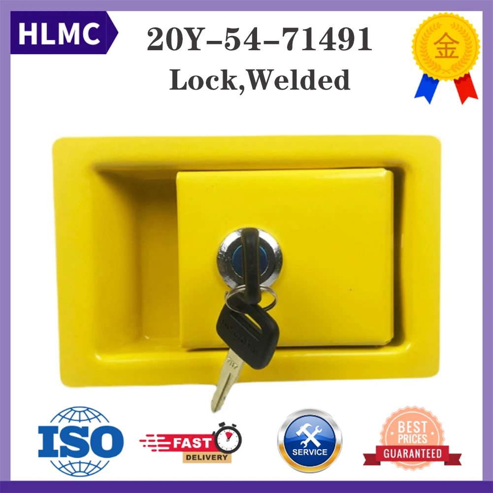 20Y-54-41982 198-54-41982 Hydraulic Pump Side Door Lock 20Y-54-71491 Excavator PC240 PC270 PC300 PC350 PC360 PC400 PC450 PC270-8