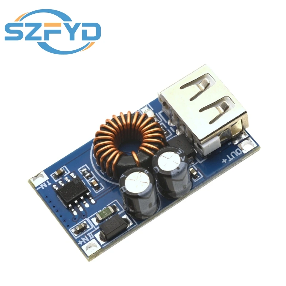 Módulo USB Buck 12V-24V QC3.0 – Cargador rápido para vehículo - imagen 5