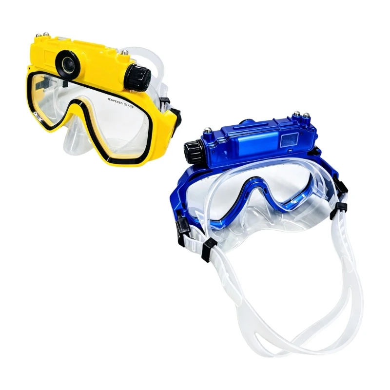 270C Underwater Camera Mask Goggles with Soft Skirt for Pool Swimming & Diving Use