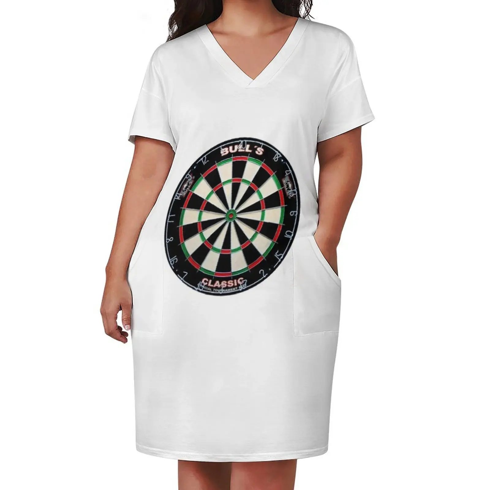 Original Dartboard Loose Pocket Dress beach dresses Party dresses Dress woman women's summer dress 2025