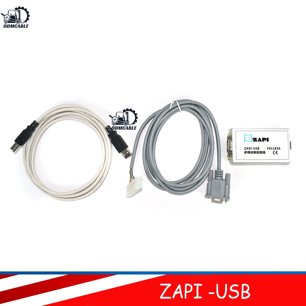 ZAPI-USB DIAGNOSTIC TOOL CABLE (COM PORT) IS SUITABLE FOR PARAMETER ADJUSTMENT FORKLIFT DIAGNOSTIC SCANNER TOOLS