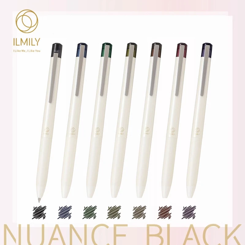 

New Arrival PILOT ILMILY NUANCE Black Limited Simple Style 0.5mm Gel Pen Japanese Stationery