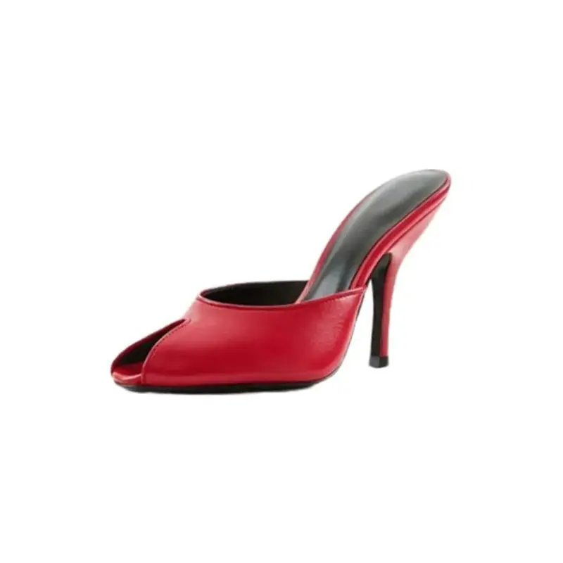 MKKHOU Fashion Pumps New High Quality Handmade Custom Shoes Round Head Shallow Mouth High Heel Sandals Modern Summer Women Shoes