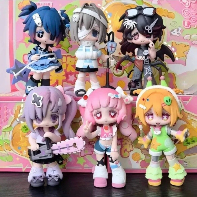 

Оригинальная новая серия Tomiz Cute Pet Another Dimension: коллекционные фигурки в закрытой упаковке, трендовые куклы, украшения для рабочего стола, подарки на Новый год, таинственная коробка