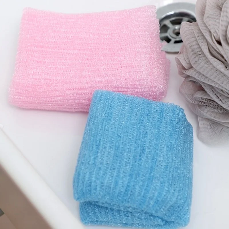 Nylon Japanese Exfoliating Washcloth Shower Towel African Net Sponge Beauty Skin Bath Wash Towel  Body Scrubber view 4