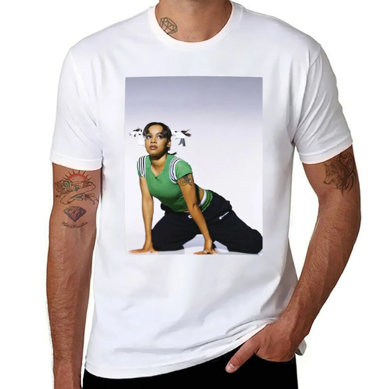 

Left Eye - tlc poster lisa lopes T-Shirt Holiday Vacation Tee Shirt