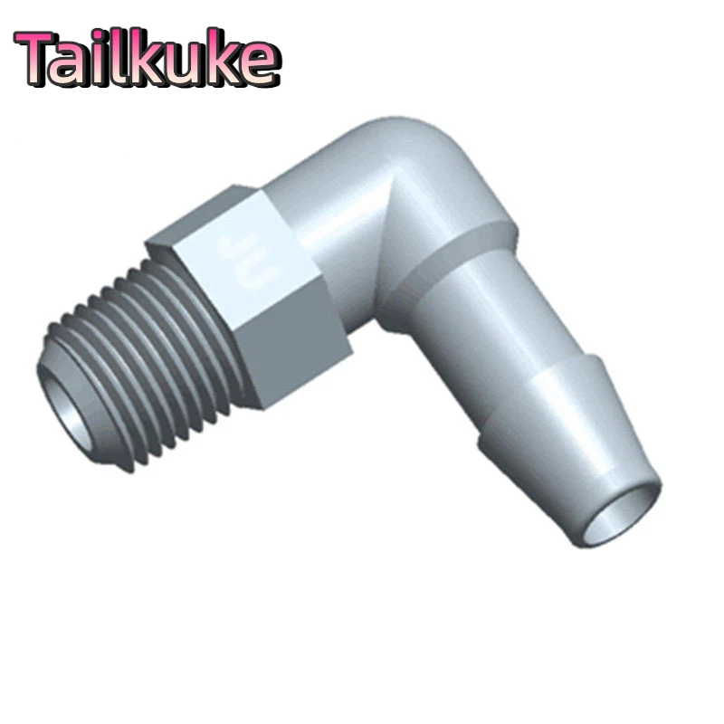 

Высокоточный пластиковый соединитель с резьбой 1/8NPT / 1/4NPT, быстроразъемный соединитель-пагода, угловой соединитель с внешней резьбой