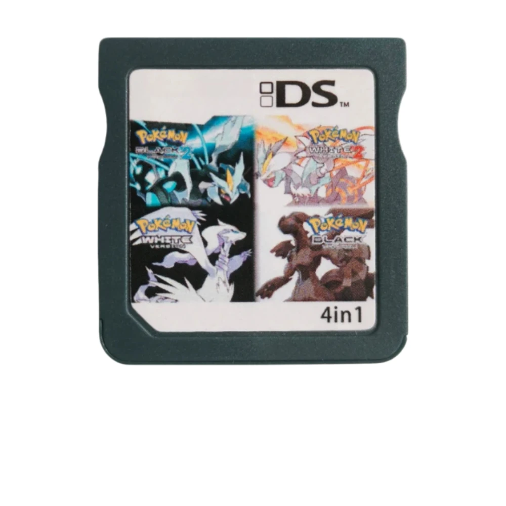 4300/520/500/486/482 in 1 DS-Spielkassette Super Combo DS-Spielkarte Englische Version für DS Lite DSi 2DS 3DS SCHWARZ-WEIß 2 – Detail 21