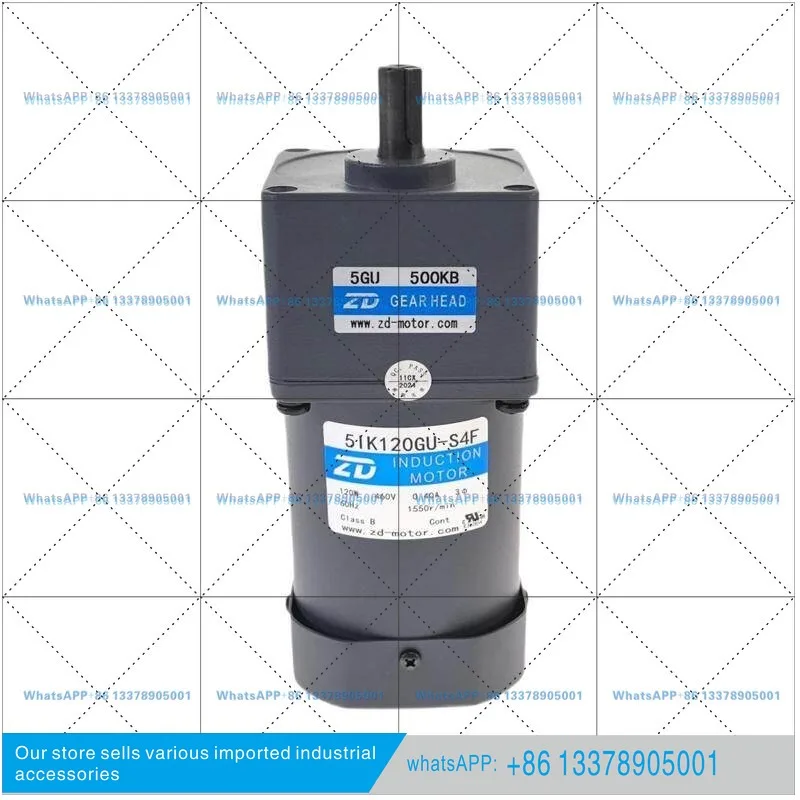 Medium and large micro AC motor 5IK120GU-S4F5GU500KB three-phase 480V