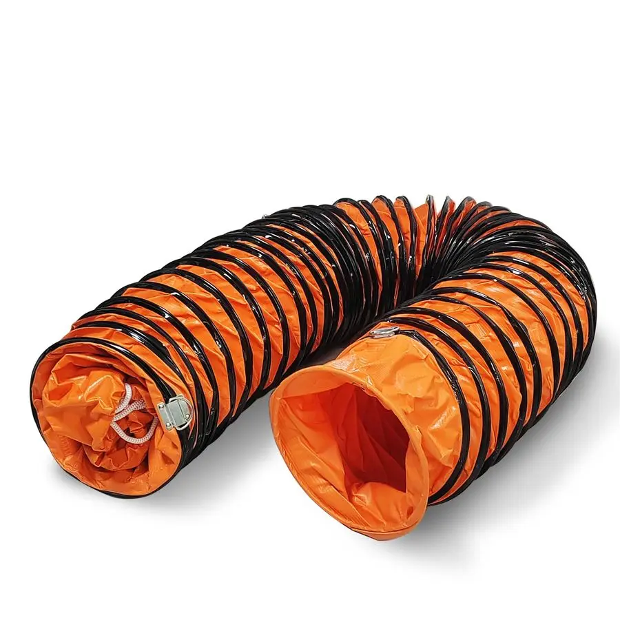 

Гибкий воздуховод из ПВХ 18 дюймов с регулируемым шнуром для вытяжного вентилятора