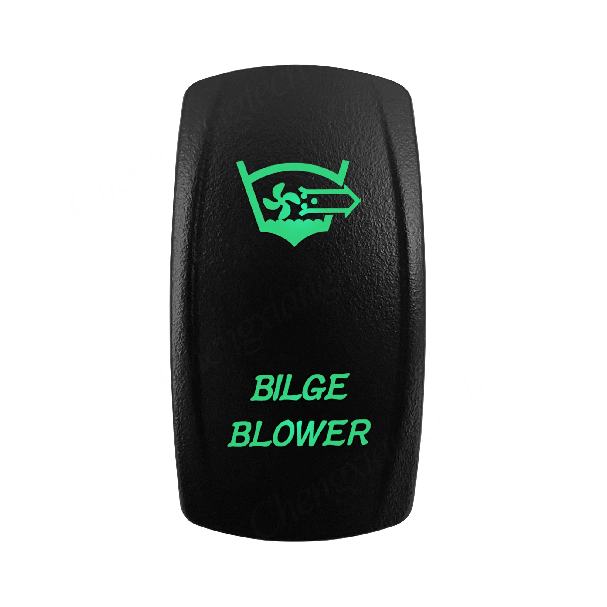 12V 20A Green Led Rocker Switch BILGE BLOWER 5PIN SPST ON OFF for Boat Car Carling ARB NARVA RAV4 4wd Hella Contura 4x4