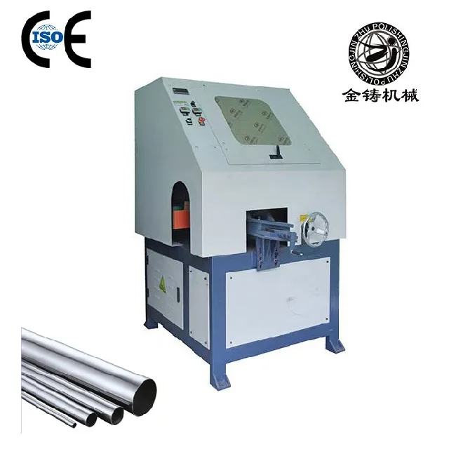 Easy Operation Single Set Circular Tube Belt Sander Stainless Steel Brushing Tube Round Pipe Machine Polishing Machine