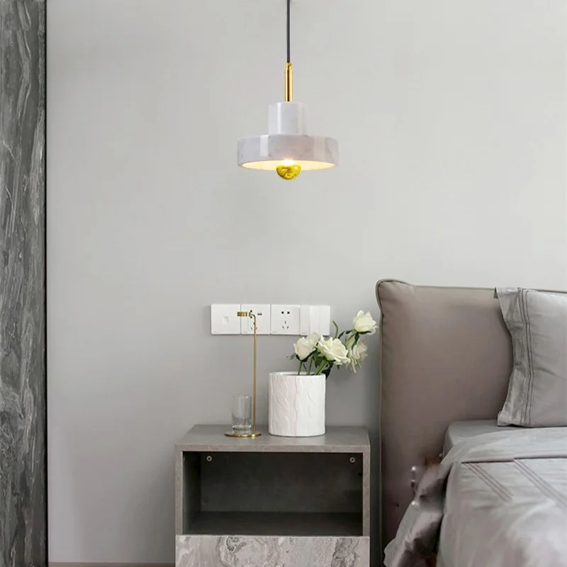 Luxury Living Room Sofa Background Wall Chandelier Marble Bedside Lamp Bar Restaurant Nordic Window Indoor Pendant Lighting image 3