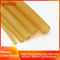 1M/3M Natural Latex Rubber Hoses Inner Dia 5mm -12mm High Resilient Elastic Surgical Medical Tube Slingshot Catapult