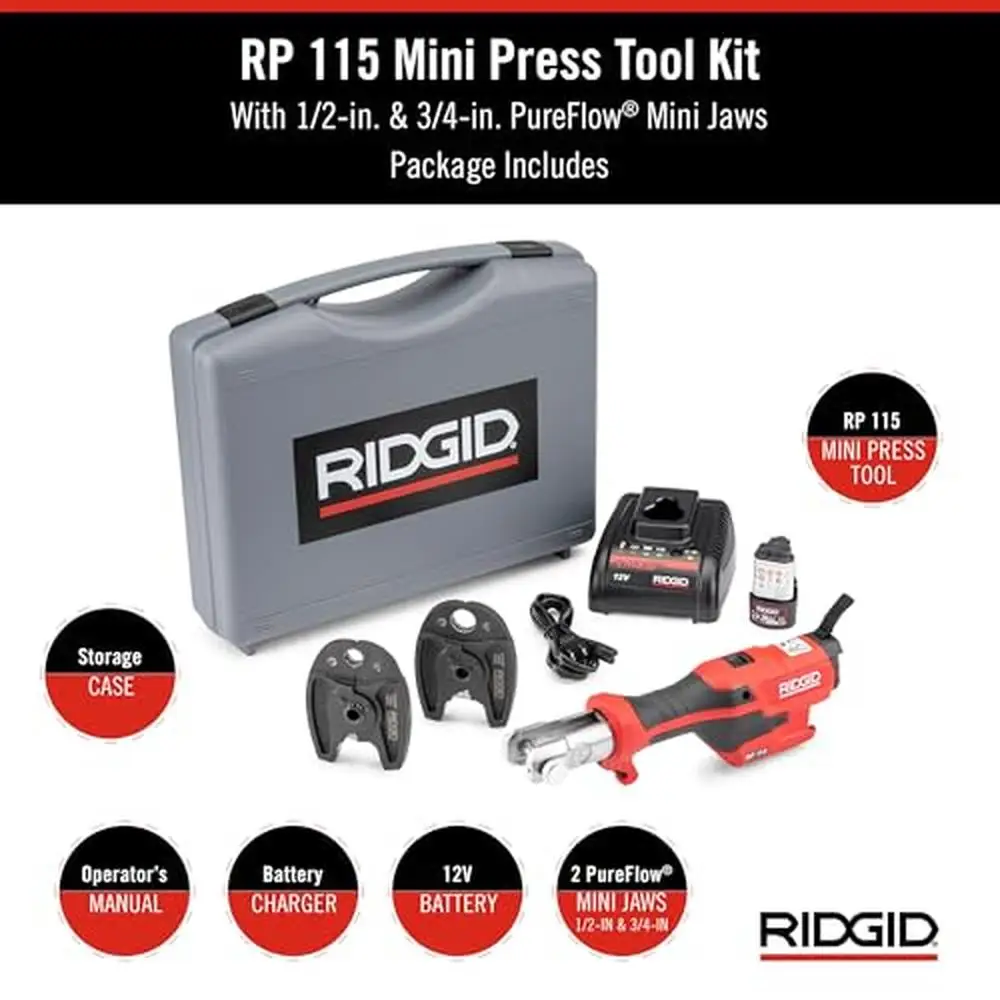 Mini Press Tool Kit 1/2